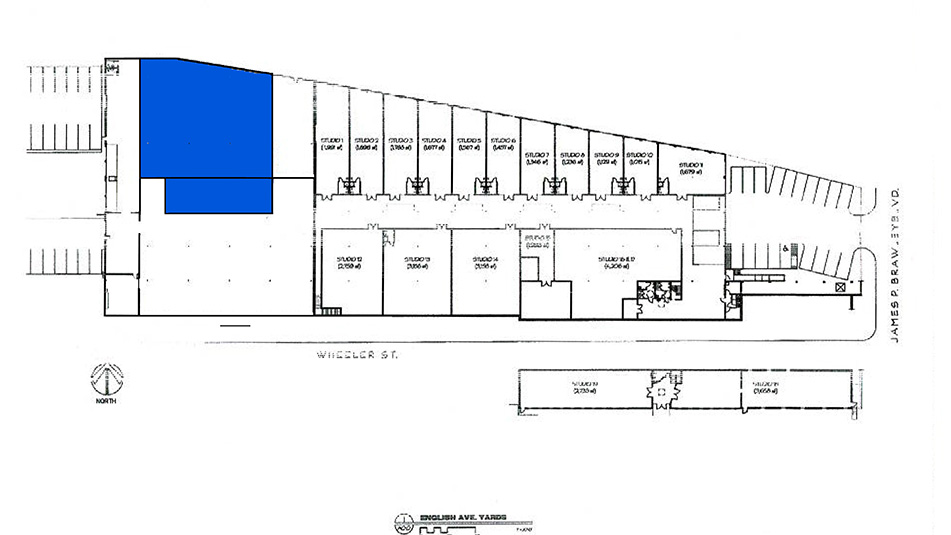 warehouse floorplan