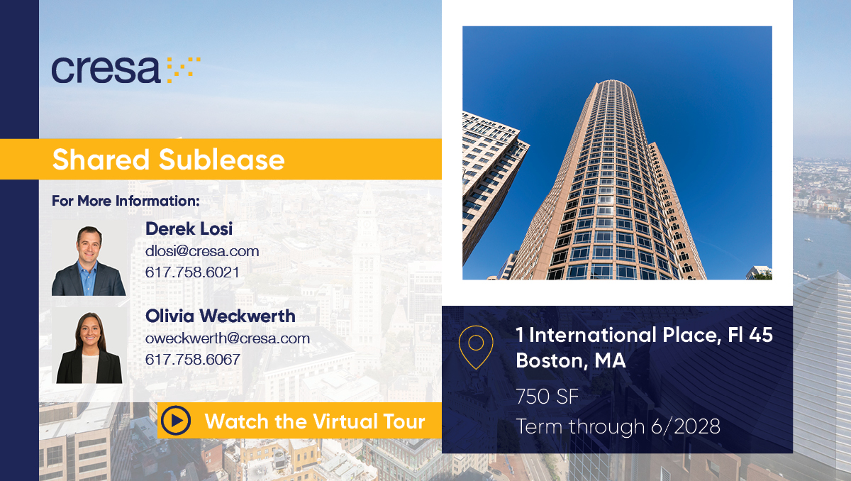 1 International Place Floor 45 Boston Cresa