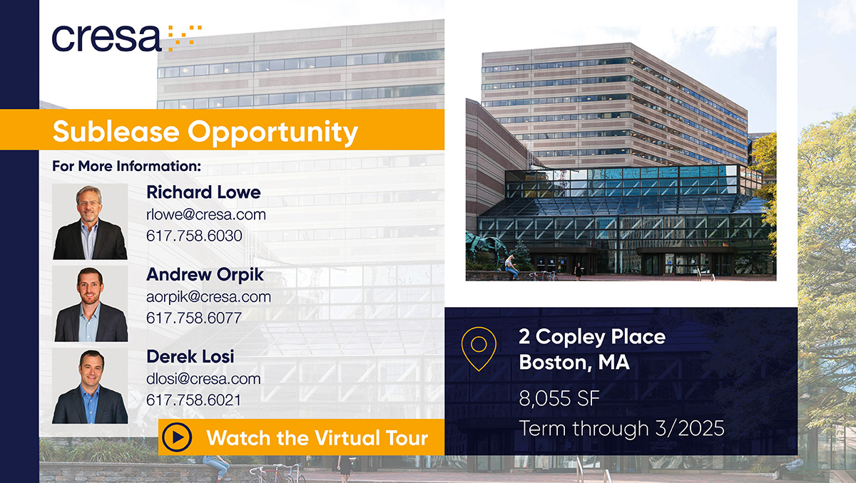 3 Copley Pl  Boston Office Spaces