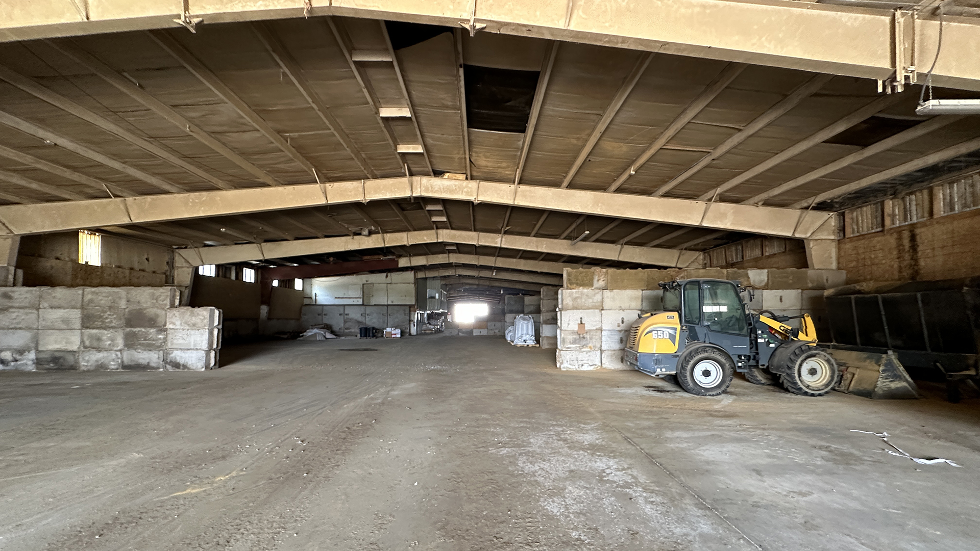 209 Bridge Street Interior shot if industrial warehouse