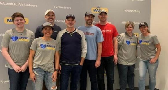 Cresa Cares Philly Manna