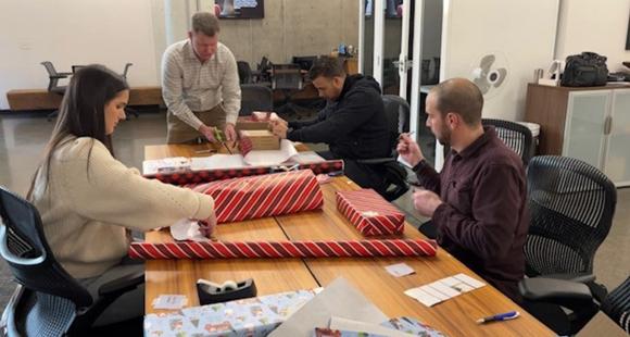 Cresa Portland Christmas giving