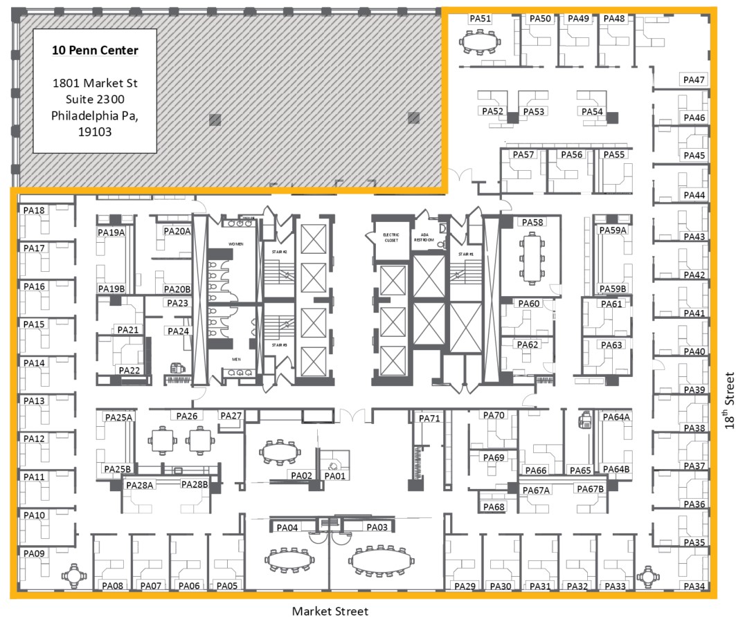 1801 Market Street Floor Plans