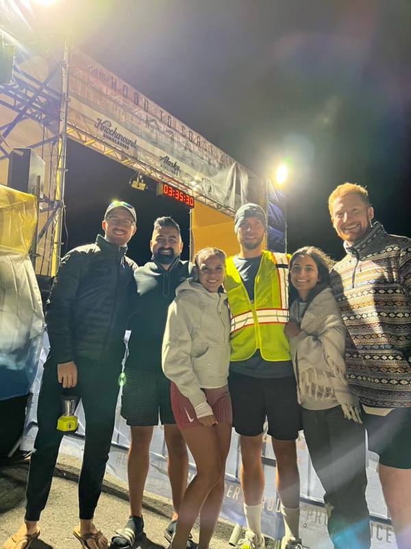 Sean Connors and teammates - Hood to Coast 2022