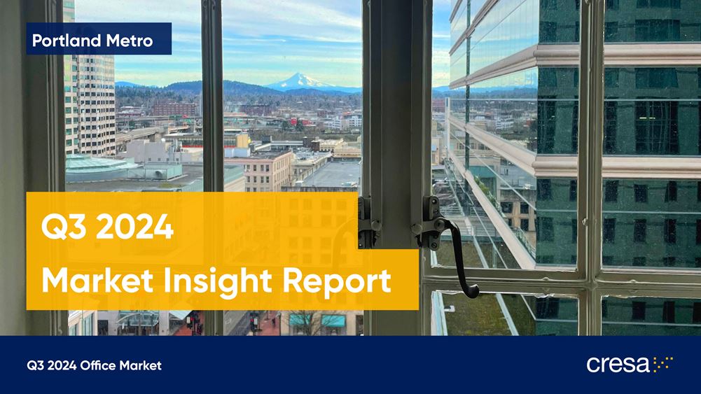 Q3 Office Market report for Portland, OR