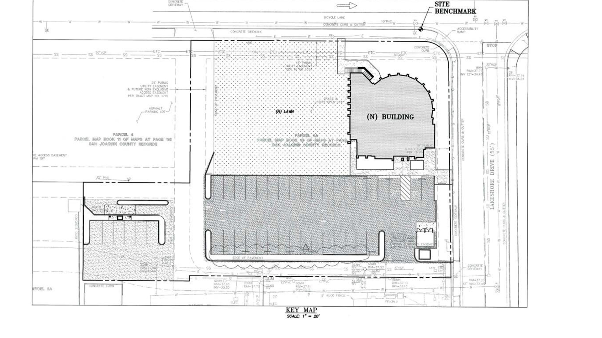 1401 Lakeshore Drive, Lodi CA Plot Map