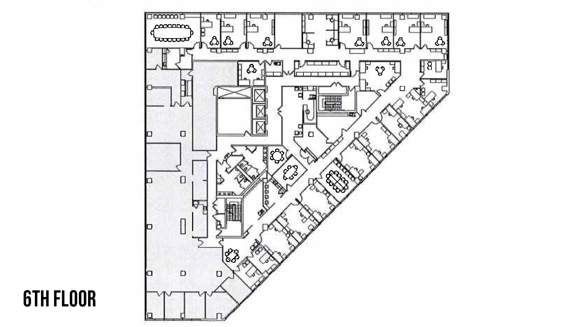 1902 Campus Commons - 6th floor plan